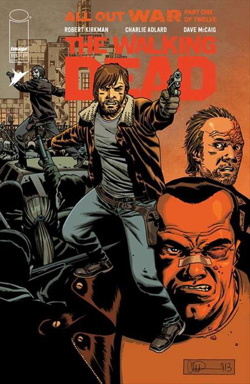 The Walking Dead Deluxe #115 Variation B