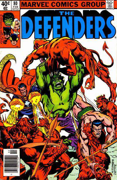 The Defenders #80 Newsstand Edition