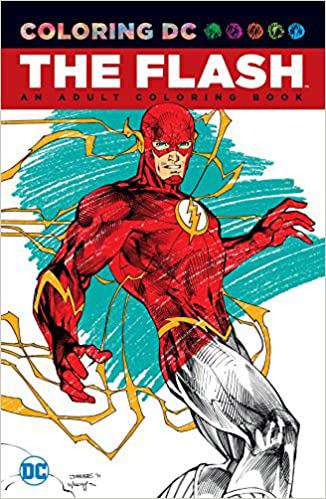 The Flash: An Adult Coloring Book