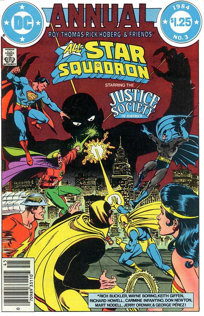 All-Star Squadron Annual #3 Newsstand Edition