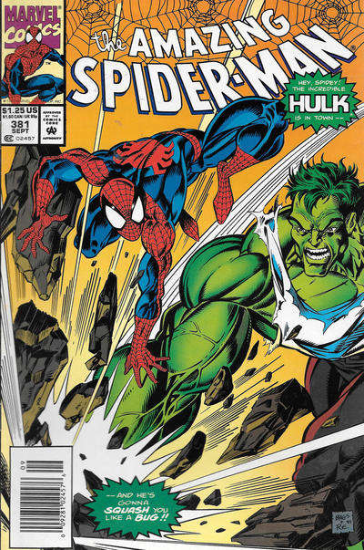 The Amazing Spider-Man #381 Newsstand Edition