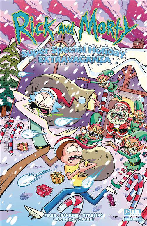 Rick and Morty: Super Special Holiday Extravaganza #1 Variation C