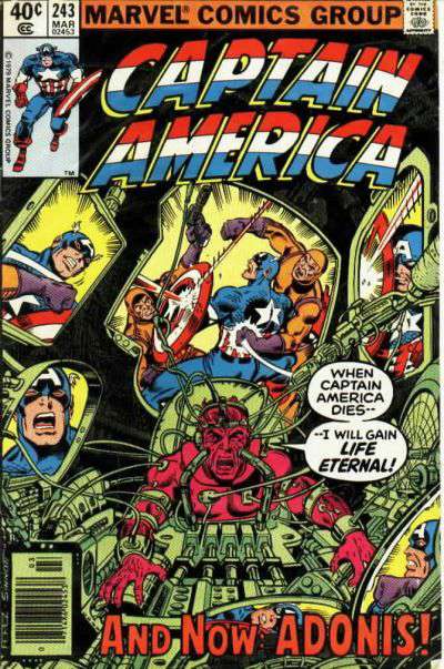 Captain America (1st Series) #243 Newsstand Edition