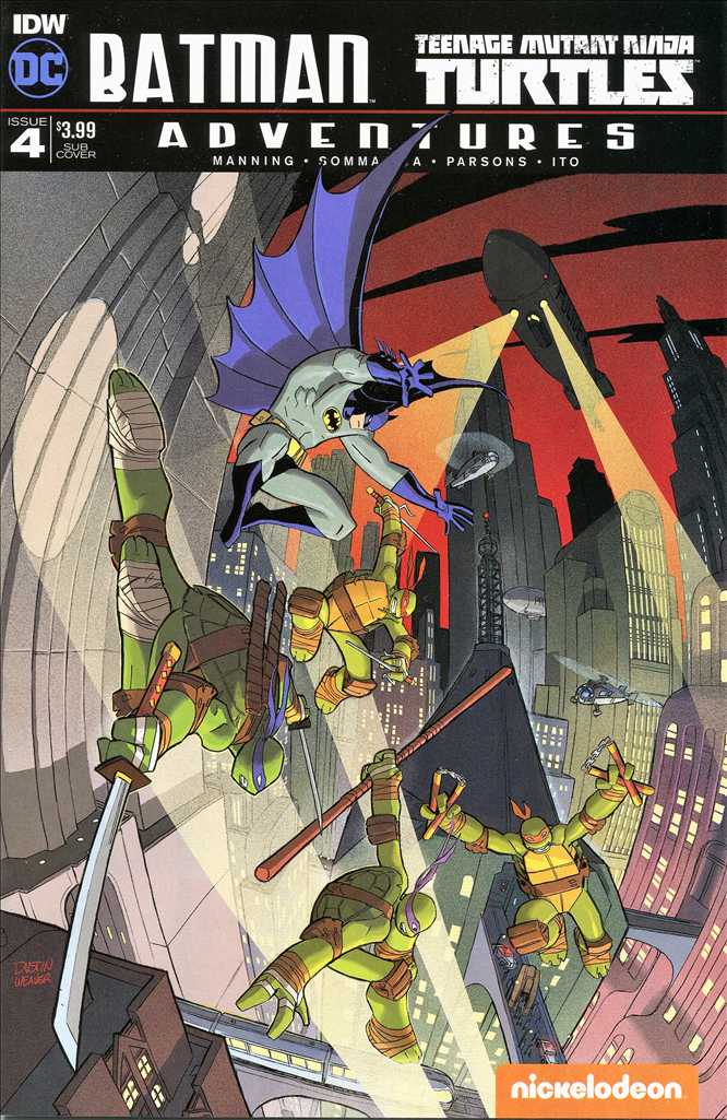 Batman/Teenage Mutant Ninja Turtles Adventures #4 Variation A