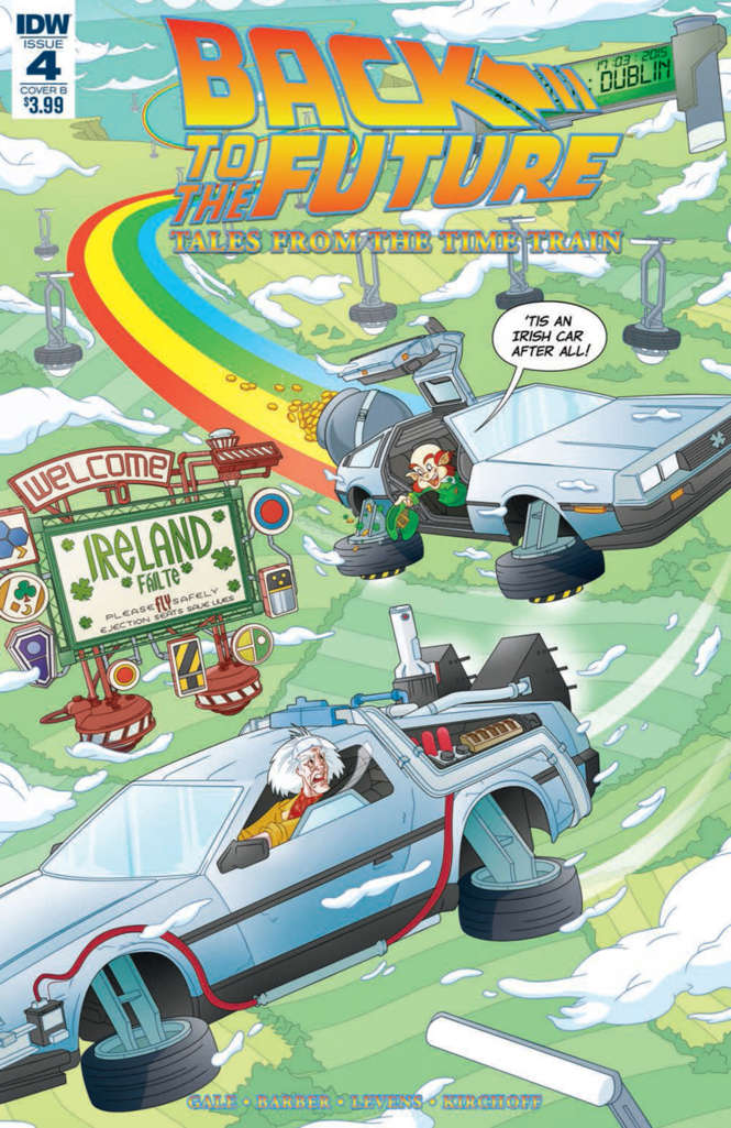 Back to the Future: Tales From the Time Train #4 Variation B