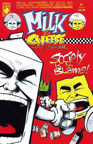 Milk & Cheese #1  - 4th printing