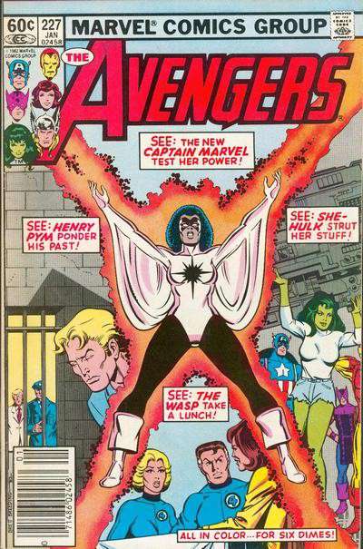 The Avengers #227 Newsstand Edition