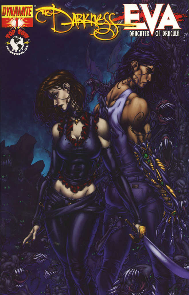 The Darkness vs. Eva: Daughter of Dracula #1 Variation B