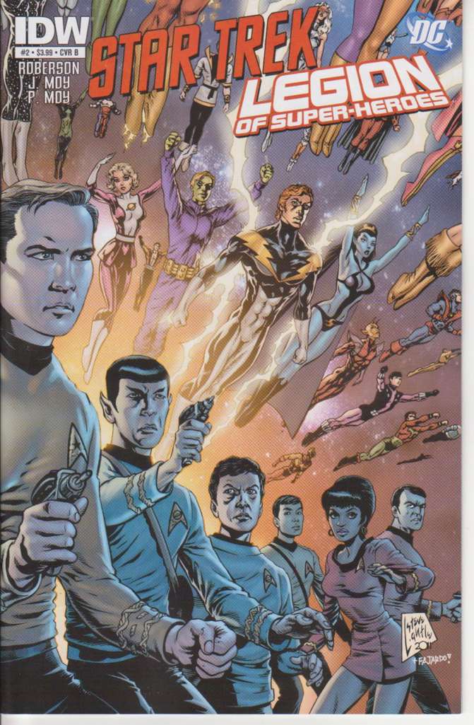 Star Trek/Legion of Super-Heroes #2 Variation B