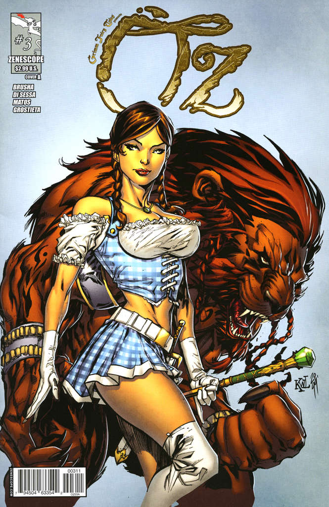 Grimm Fairy Tales presents Oz #3 Variation A