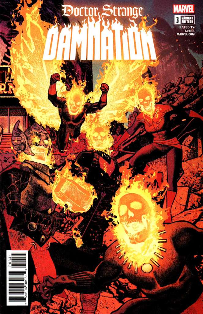 Doctor Strange: Damnation #3 Variation B