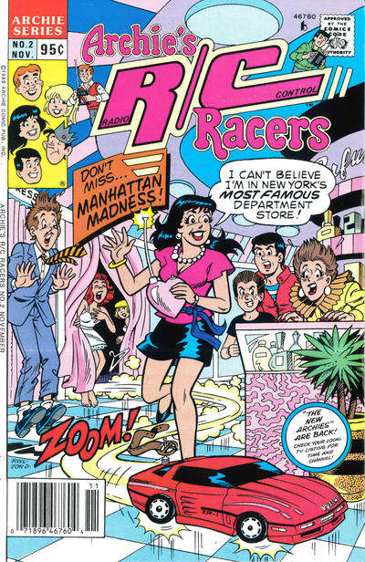 Archie’s R/C Racers #2 Newsstand Edition