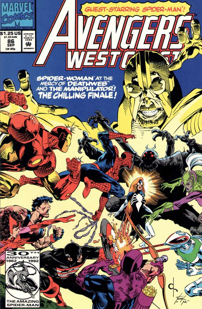Avengers West Coast #86