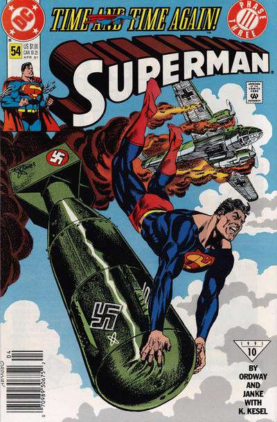 Superman (2nd Series) #54 Newsstand Edition