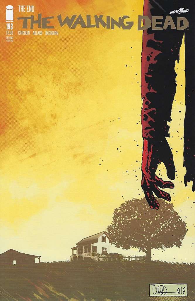 The Walking Dead (Image) #193  - 2nd printing