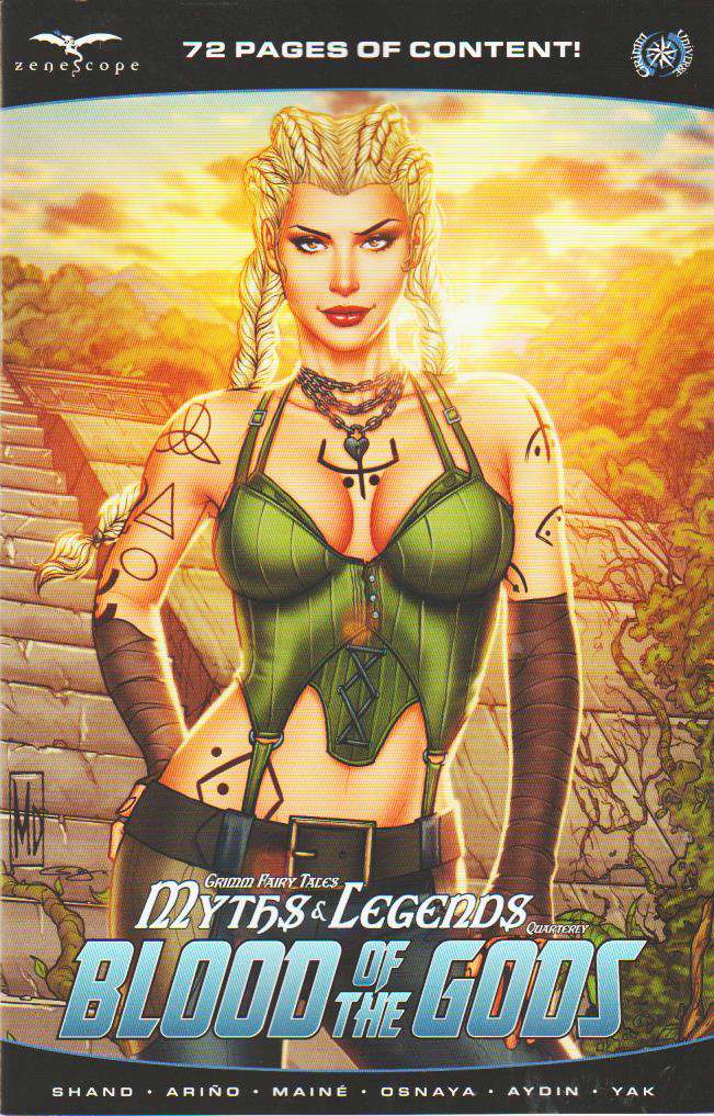 Grimm Fairy Tales Myths & Legends Quarterly: Blood of Gods #1 Variation B