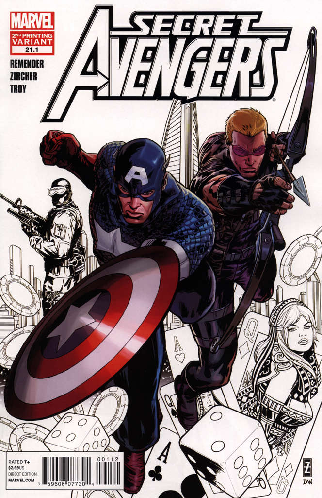 Secret Avengers #21.1  - 2nd printing