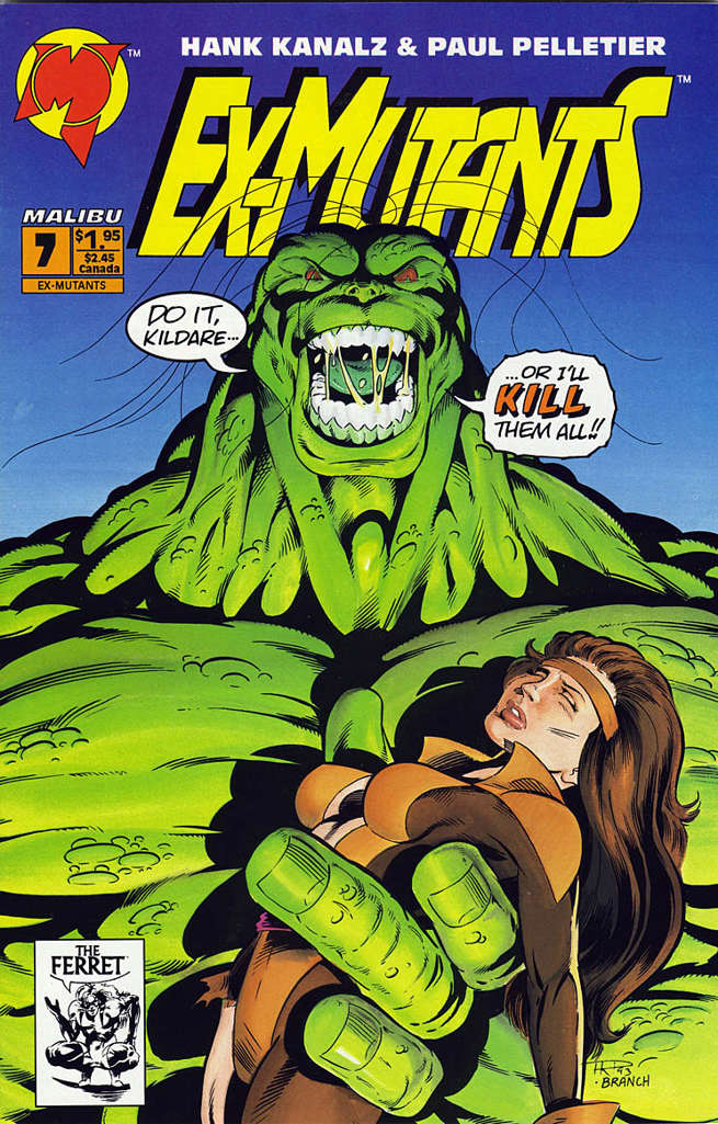 Ex-Mutants (Malibu) #7