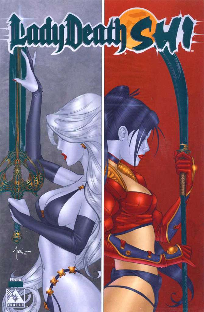 Lady Death/Shi Ashcan #1 Variation B