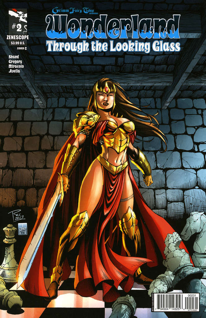 Grimm Fairy Tales Presents Wonderland: Through the Looking Glass #2 Variation C