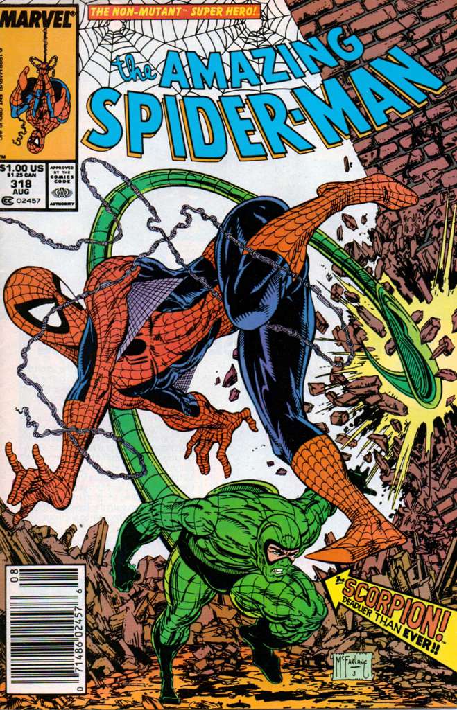 The Amazing Spider-Man #318 Newsstand Edition