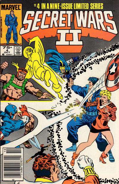 Secret Wars II #4 Newsstand Edition