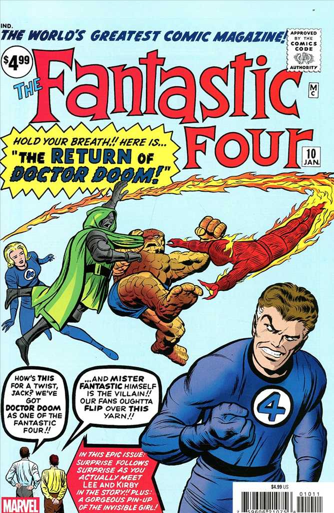 Fantastic Four (Vol. 1) #10 Variation A