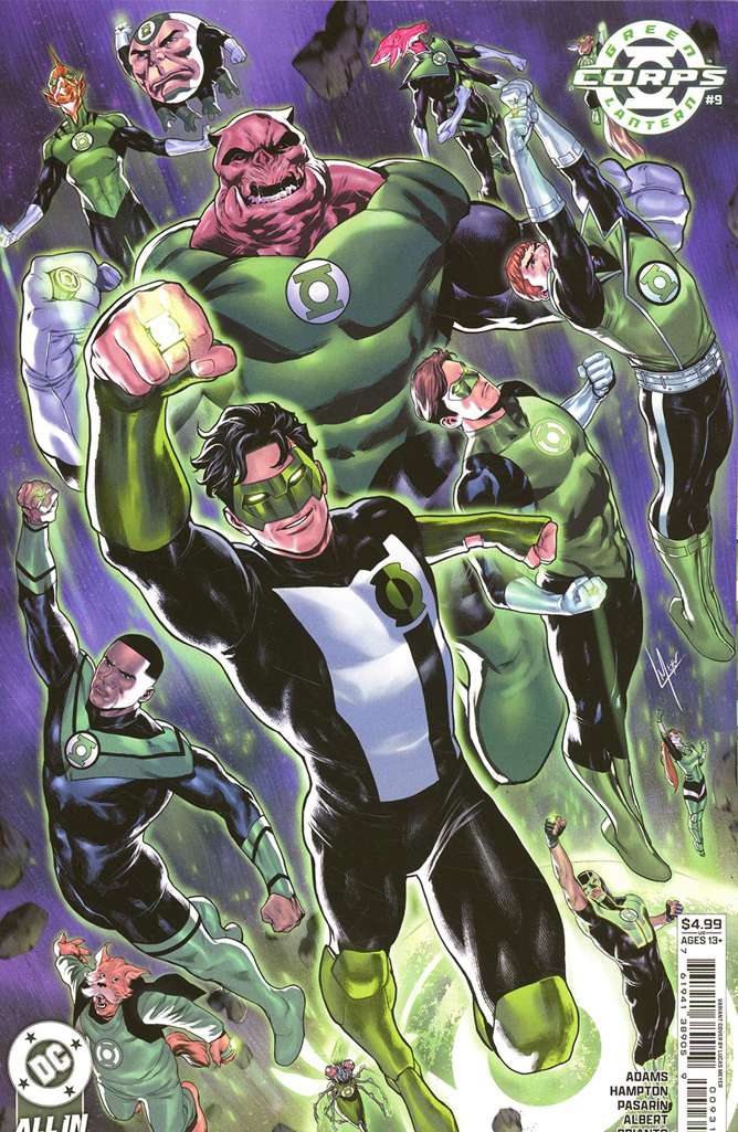 Green Lantern Corps (4th Series) #9 Variation C