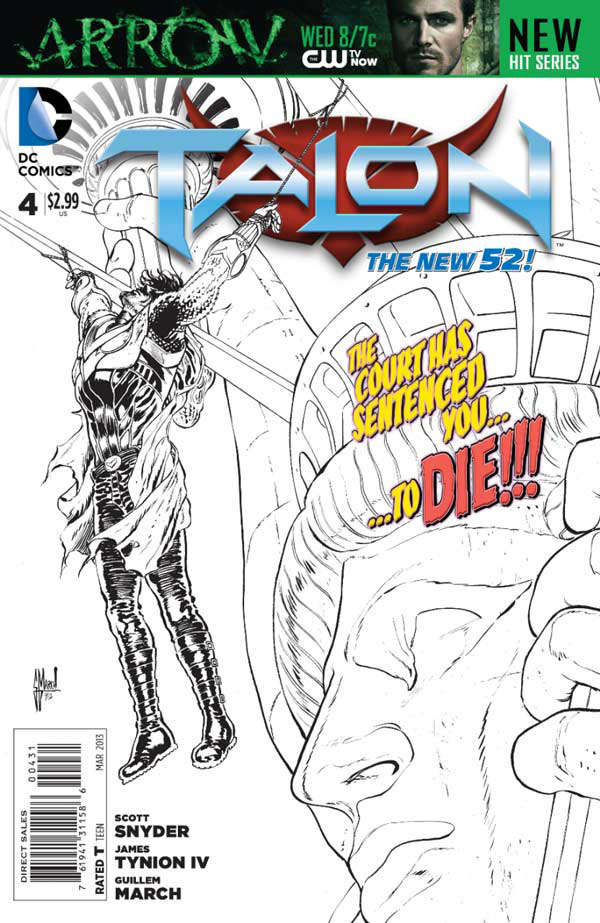 Talon (DC) #4 Variation B