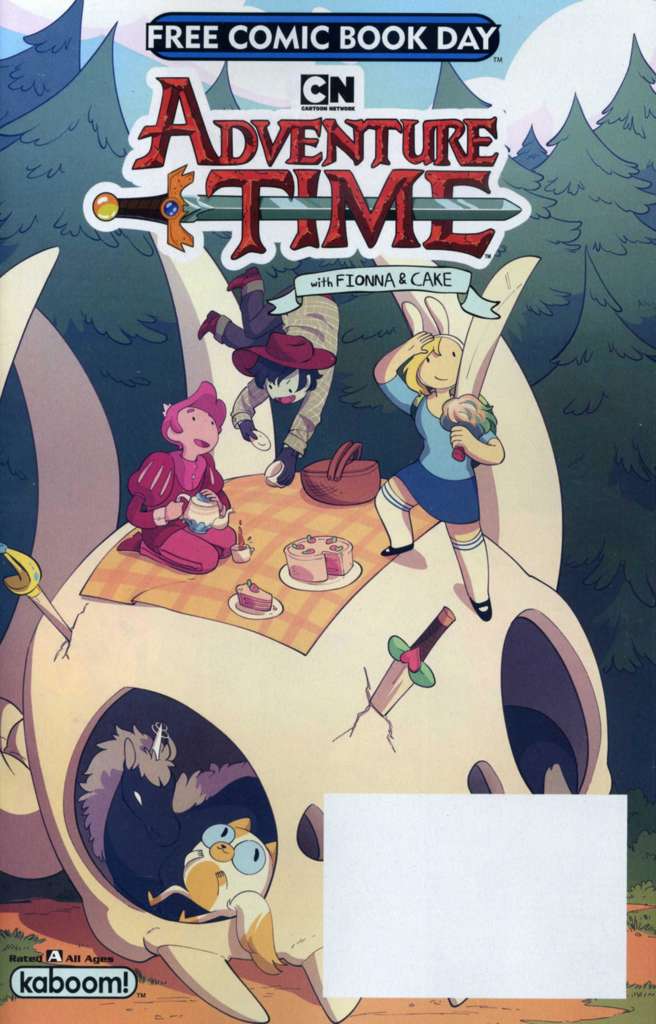 Adventure Time with Fionna & Cake Free Comic Book Day #2018