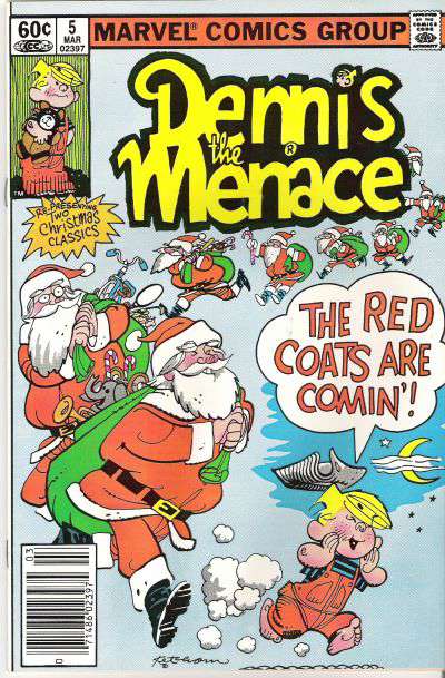 Dennis the Menace (Marvel) #5 Newsstand Edition