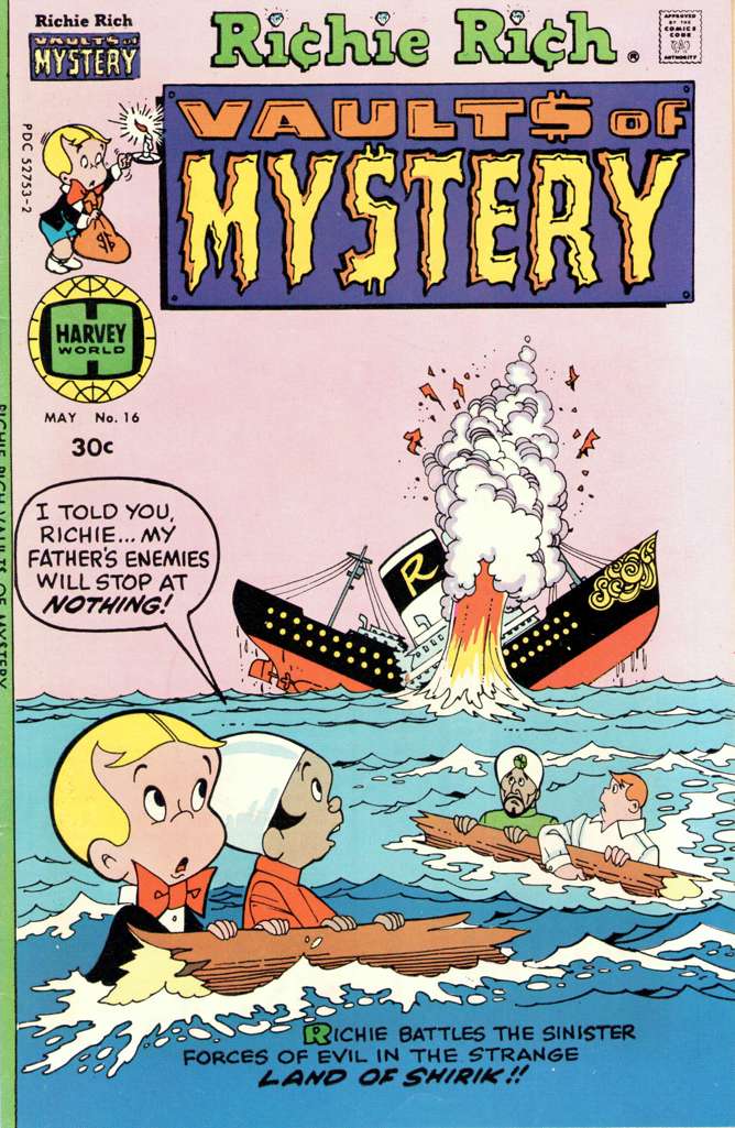 Richie Rich Vaults of Mystery #16