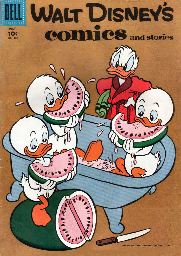 Walt Disney’s Comics and Stories #202