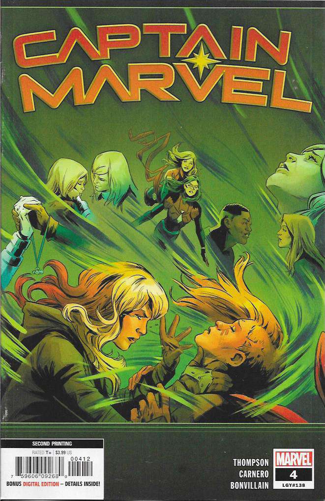Captain Marvel (11th Series) #4  - 2nd printing