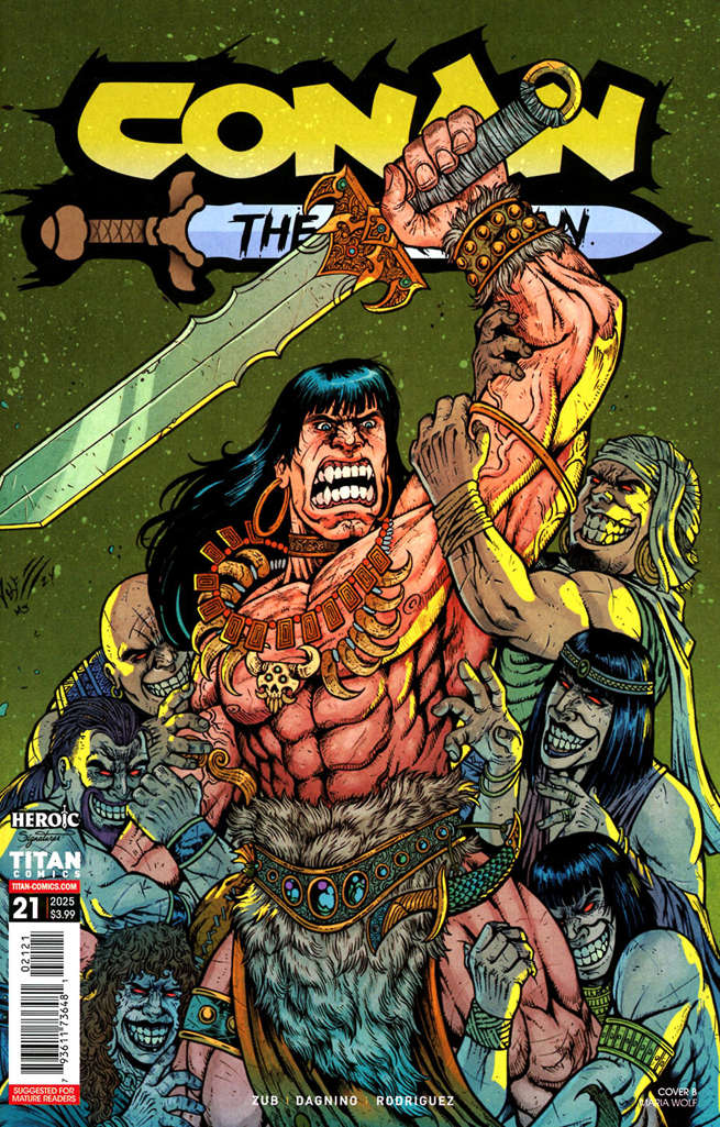 Conan: The Barbarian (Titan) #21 Variation B