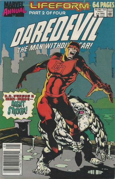 Daredevil Annual #6 Newsstand Edition