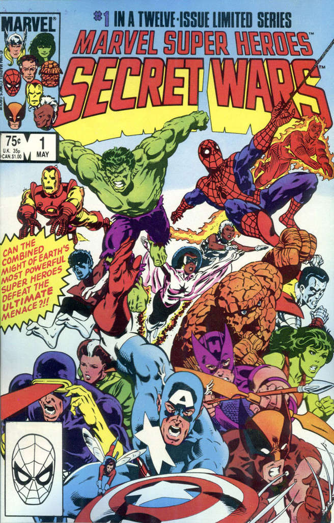Marvel Super Heroes Secret Wars #1 Variation A