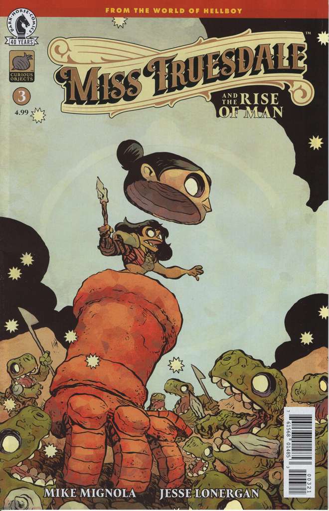 Miss Truesdale and the Rise of Man #3 Variation B
