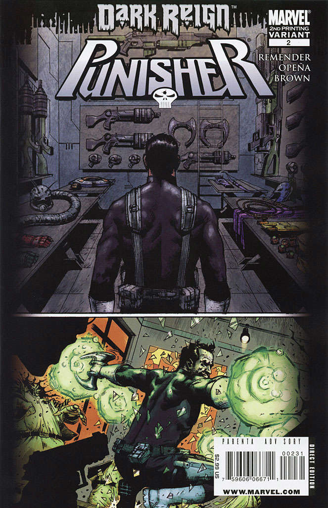 Punisher (8th Series) #2  - 2nd printing
