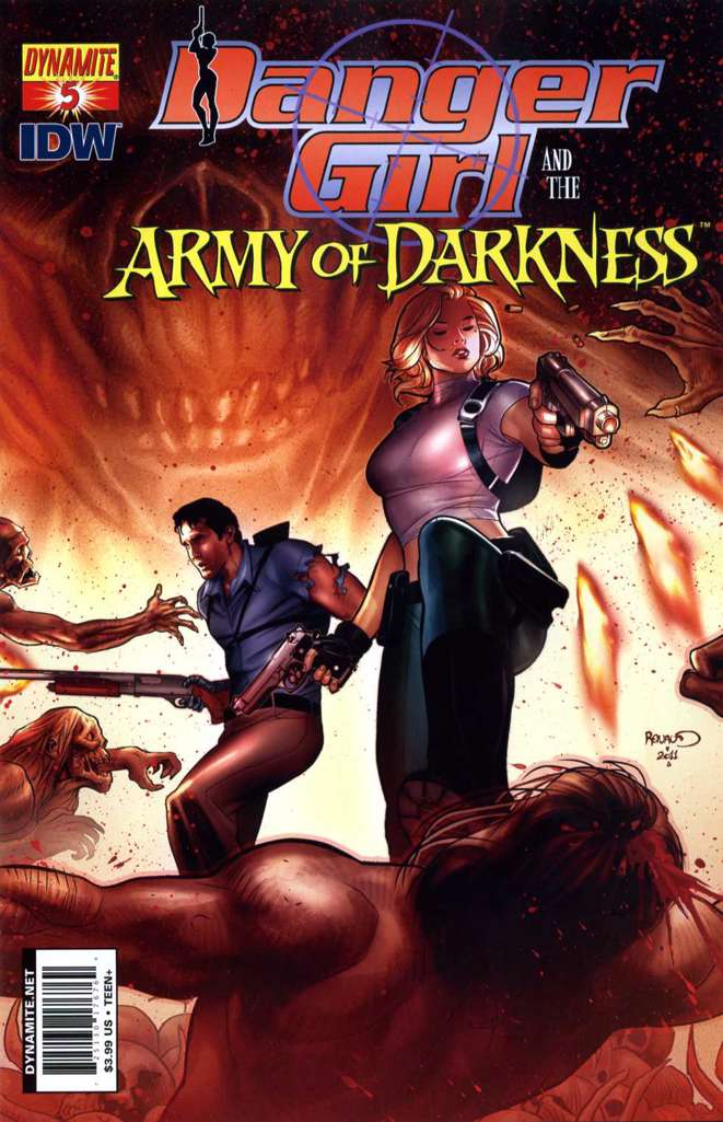 Danger Girl and the Army of Darkness #5 Variation A