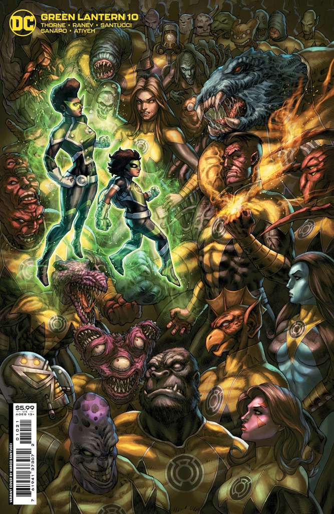 Green Lantern (7th Series) #10 Variation A