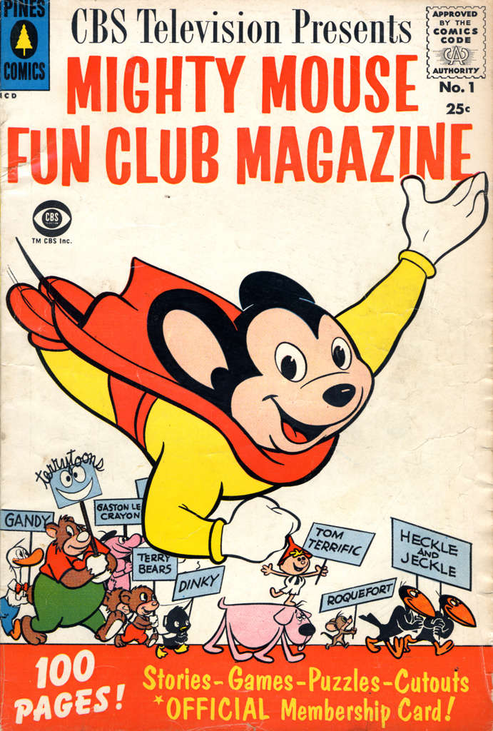Mighty Mouse Fun Club Magazine