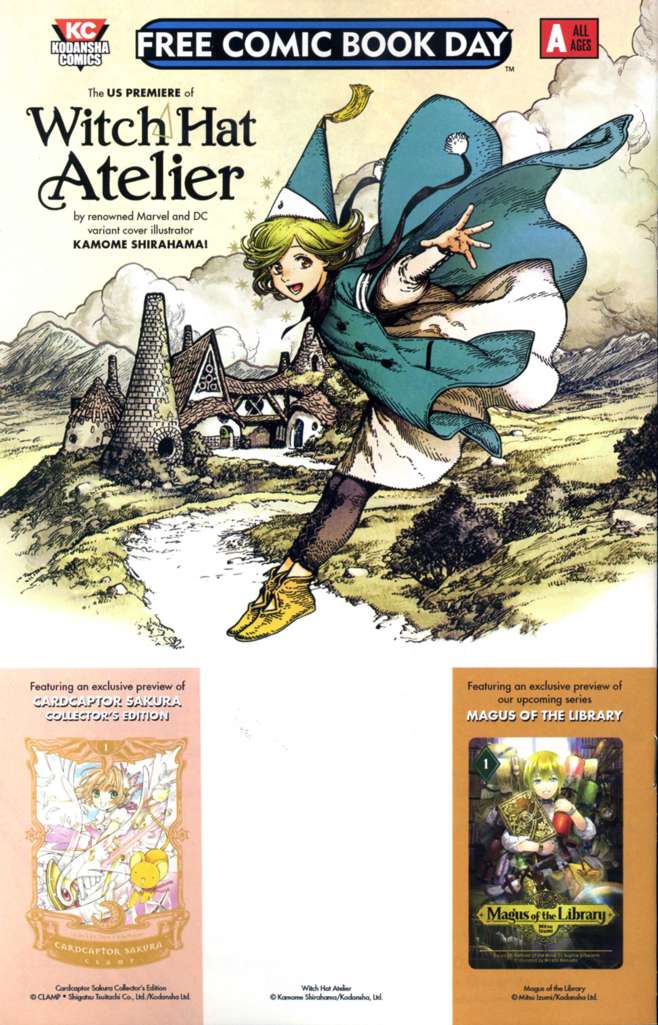Kodansha Comics Free Comic Book Day #2019