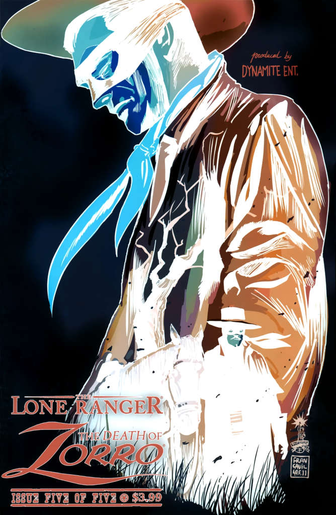 The Lone Ranger & Zorro: Death of Zorro #5 Variation B