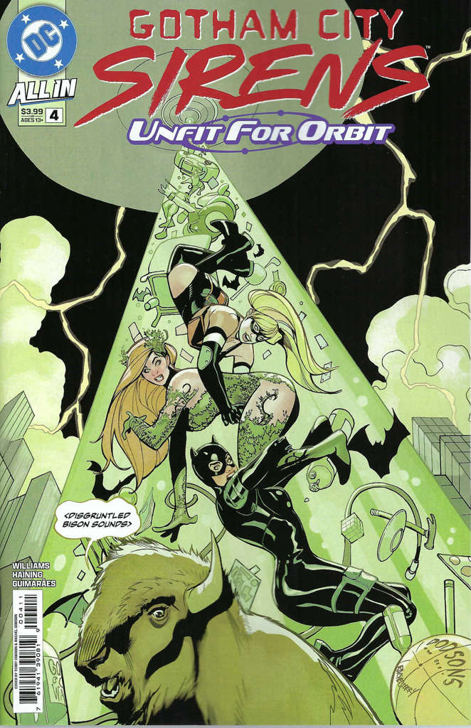 Gotham City Sirens: Unfit for Orbit #4 Variation A