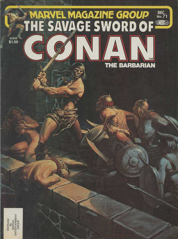 Savage Sword of Conan #71