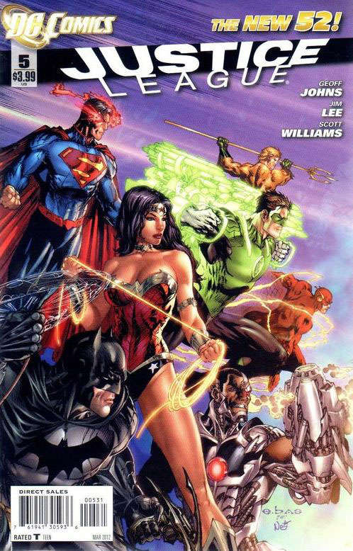 Justice League (2nd Series) #5 Variation A