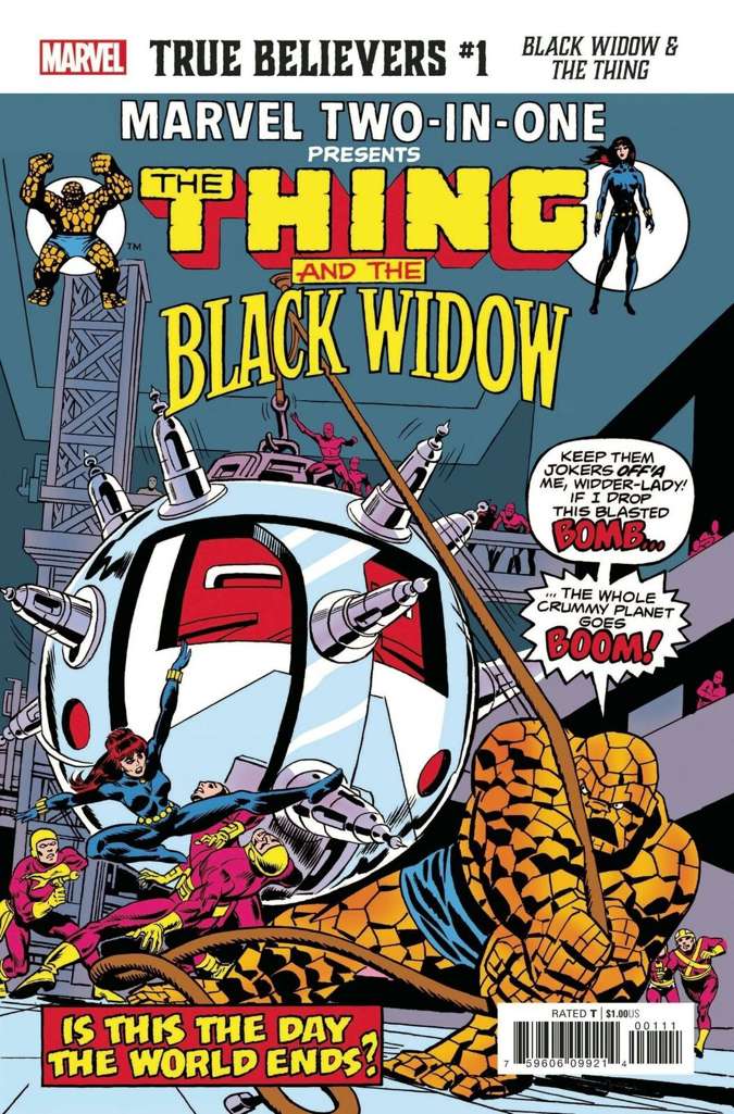 True Believers: Black Widow &amp; The Thing