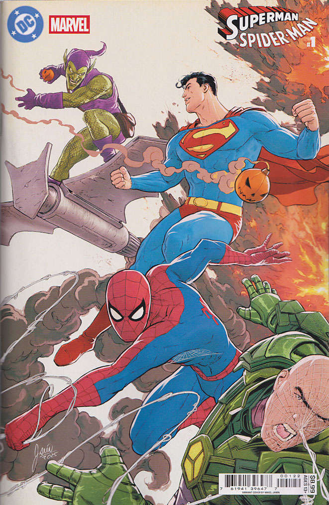DC/Marvel: Superman/Spider-Man #1 Variation J