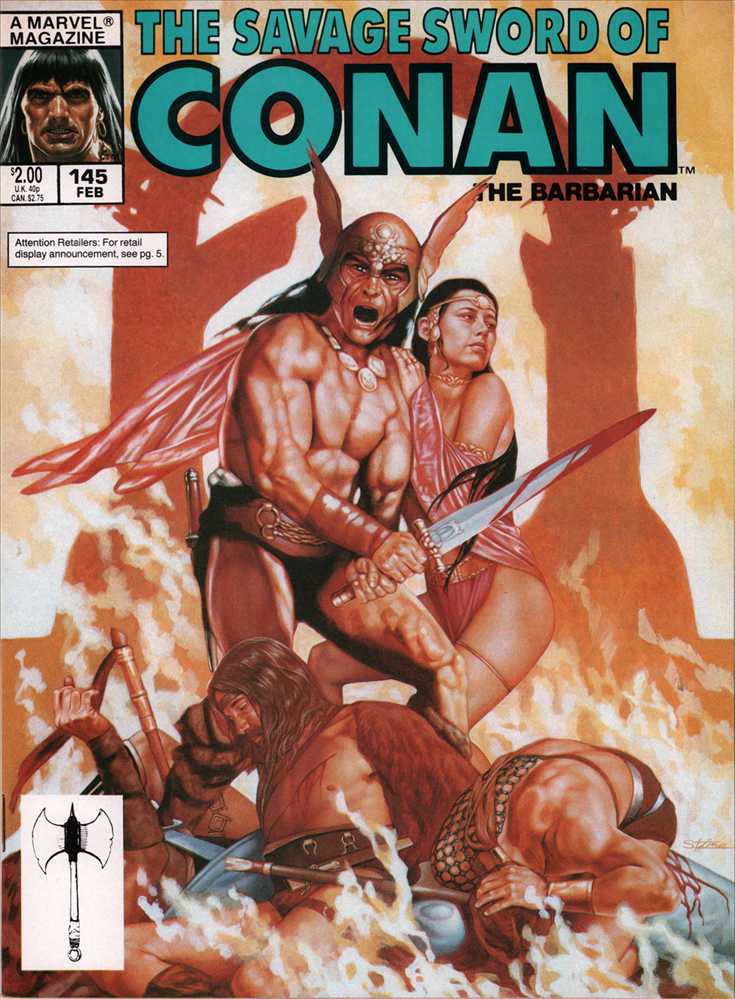 Savage Sword of Conan #145